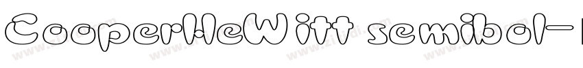 CooperHeWitt semibol字体转换